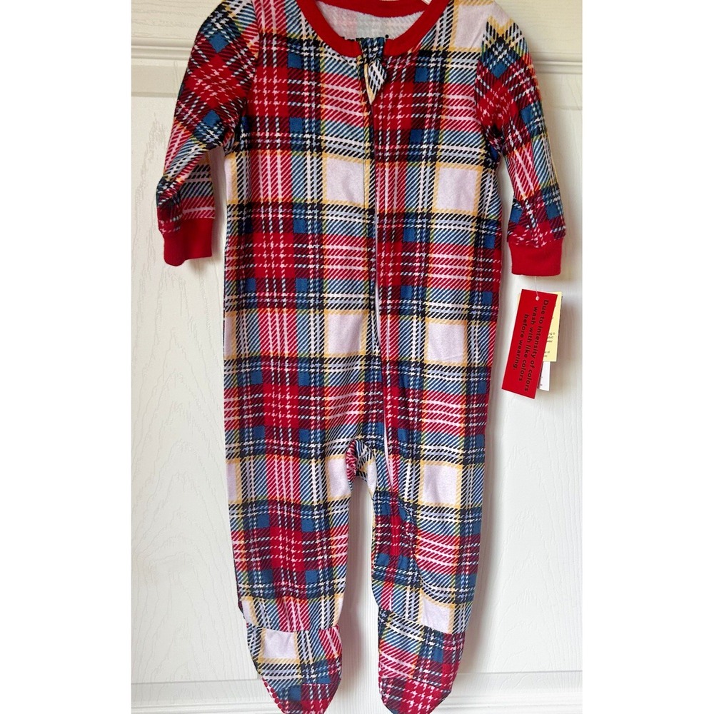 One-Piece Footed Pajamas 3 to 6 Months Infant New! Jammies for your Families BxI